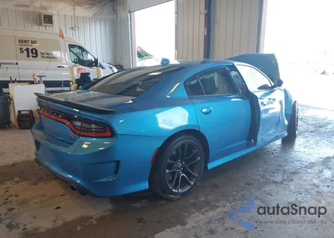 2023 Dodge Charger Scat Pack z USA, uszkodzony, nr VIN 2C3CDXGJ6PH639762